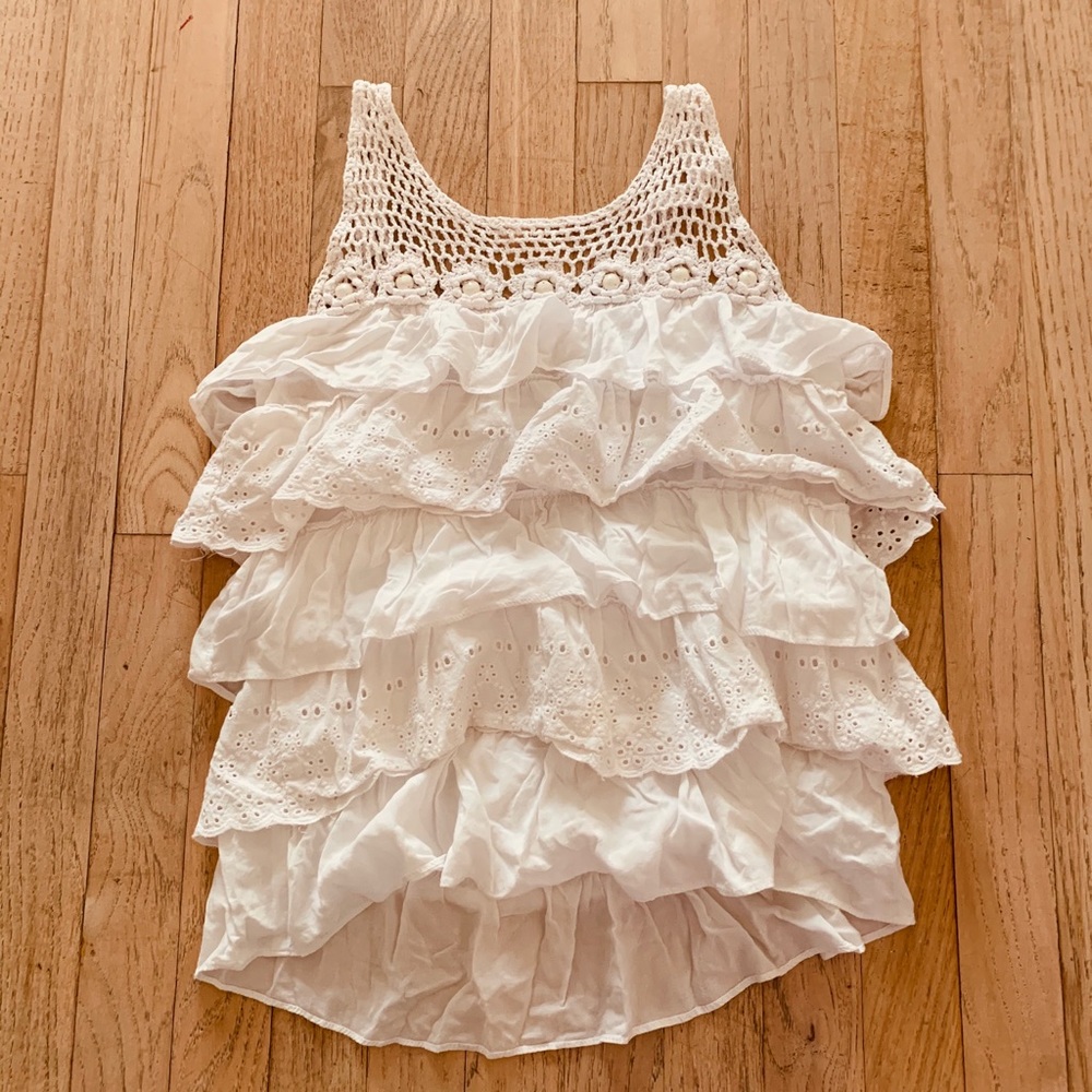 Sleeveless summer top